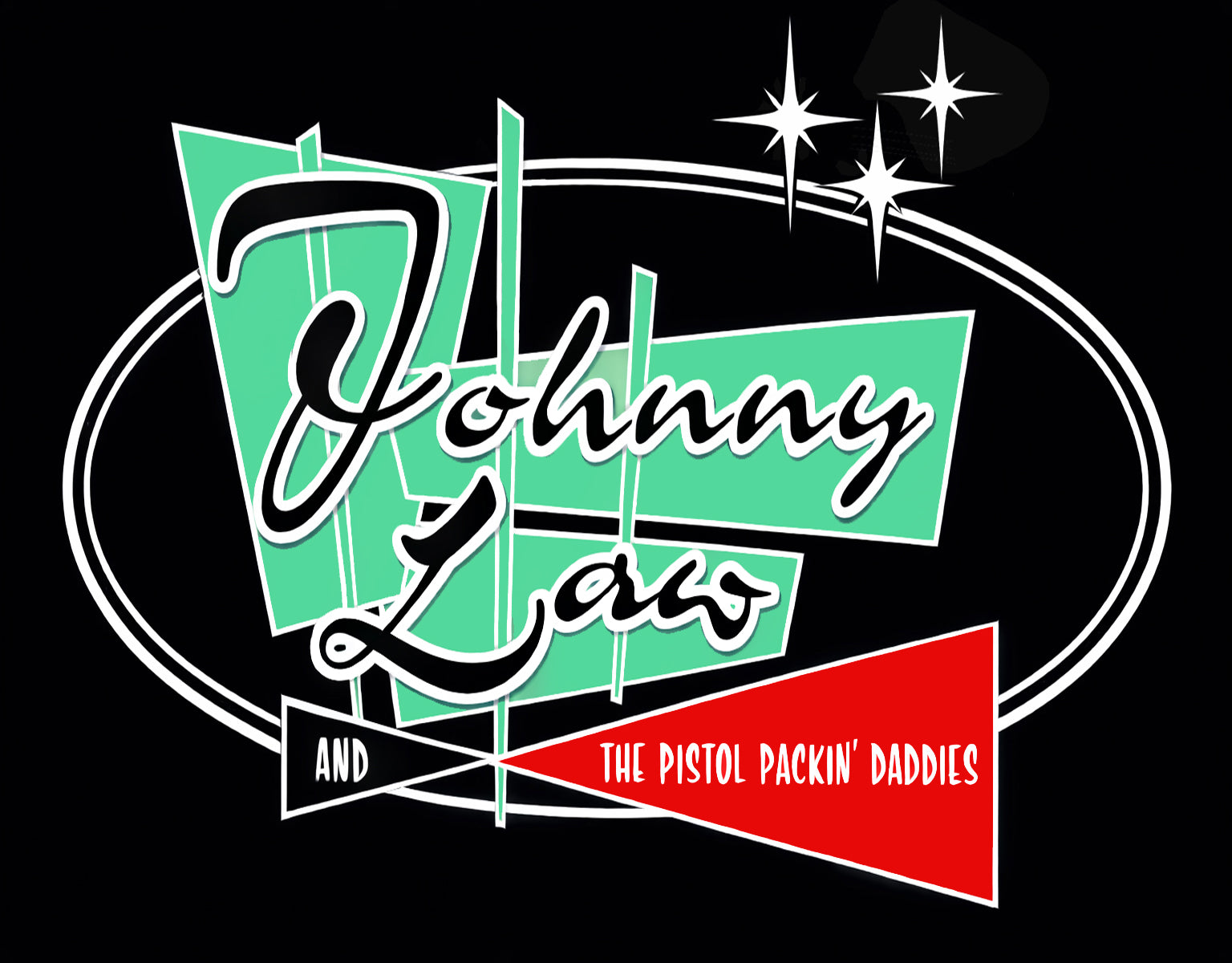 Original 2009 Johnny Law Tour Shirt – Rockabilly Classic