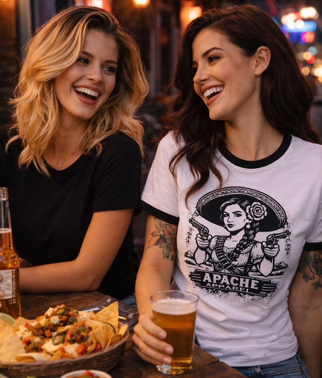 Mariachi Pistols Ringer Tee