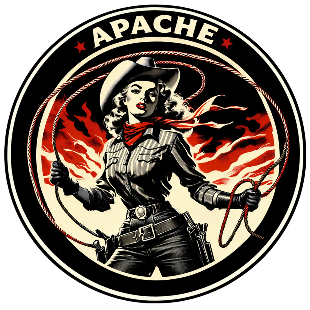 Ropin’ Cowgirl Tee – Built for Dust & Trouble